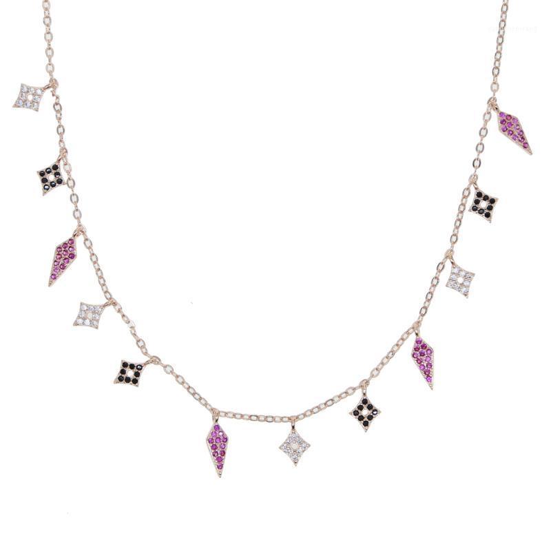 High Quality Women Necklace Choker Tassel Charm Colorful Cz Party Gift Small Round Beads Collares Gold Color Jewelry Chains
High Quality Women Necklace Choker Tassel Charm Colorful Cz Party Gift Small Round Beads Collares Gold Color Jewelry Chains