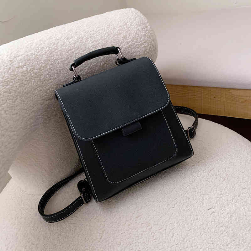 High Quality Leather Backpack Women Cute Mini Backpacks for Women Fashion Women's Backpack Luxury Small Designer Backbags Trend K726, Black
High Quality Leather Backpack Women Cute Mini Backpacks for Women Fashion Women's Backpack Luxury Small Designer Backbags Trend K726, Black