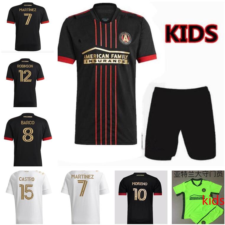2021 2022 MLS Atlanta United FC soccer Jersey 21 22 G.MARTINEZ MARTINEZ NAGBE BARCO VILLALBA football Uniform shirts men kids kit goalkeeper, Black;yellow
2021 2022 MLS Atlanta United FC soccer Jersey 21 22 G.MARTINEZ MARTINEZ NAGBE BARCO VILLALBA football Uniform shirts men kids kit goalkeeper, Black;yellow