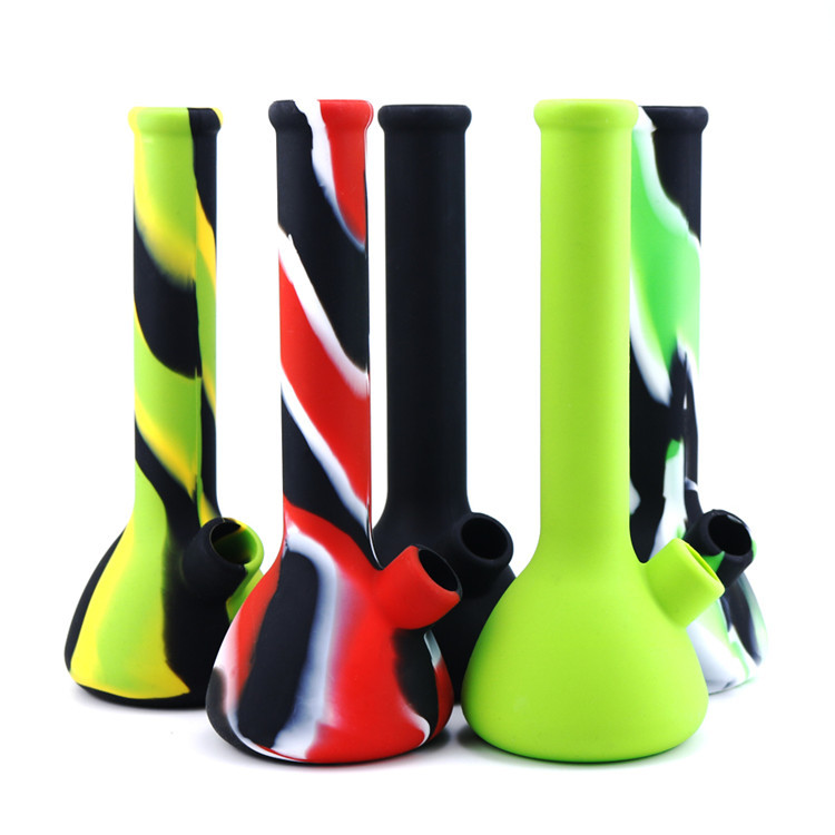 Hookahs 8" Silicone Beaker Bong Portable Pure Color Water Pipes Oil Rigs Unbreakable Smoking Pipe
Hookahs 8" Silicone Beaker Bong Portable Pure Color Water Pipes Oil Rigs Unbreakable Smoking Pipe
