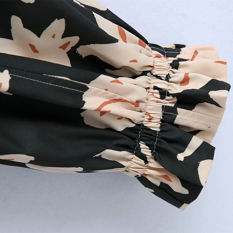 Oversize Women Straight High Waist Pants Spring-autumn Fashion Ladies Beach Casual Loose Female Print Trousers 210515