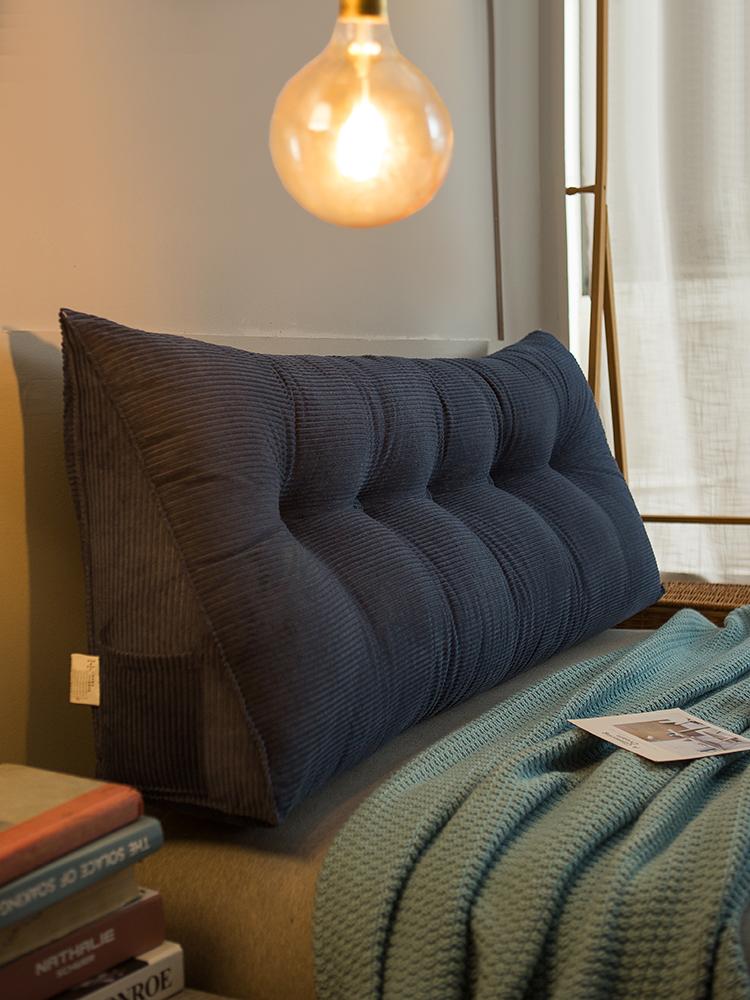 Cushion/Decorative Pillow Bedside Cushion Big Backrest Double Bed Tatami Headboard Soft Bag Back Triangle Waist Simple, Dark khaki
Cushion/Decorative Pillow Bedside Cushion Big Backrest Double Bed Tatami Headboard Soft Bag Back Triangle Waist Simple, Dark khaki
