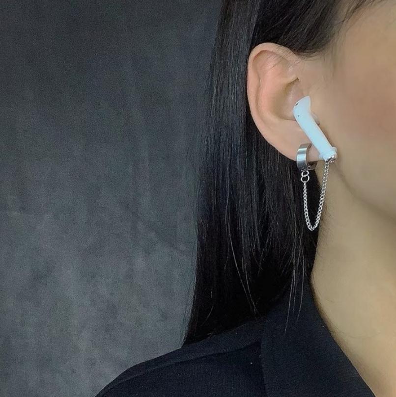 Headset Earrings stud Bluetooth Wireless Earphones Protective Pods Ear Chain Men's and Women's Bones Clamp No Holes
Headset Earrings stud Bluetooth Wireless Earphones Protective Pods Ear Chain Men's and Women's Bones Clamp No Holes
