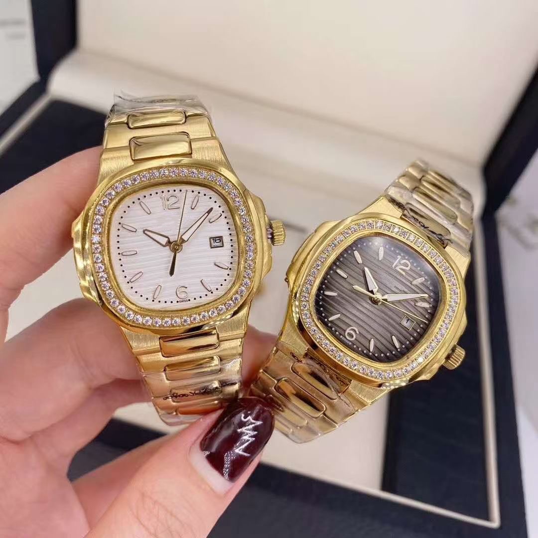 Fashion Dress Watch for Woman Quartz Movement Stainless Steel Band 35mm Diamonds Bezel Female Wristwatch 010-2, Silver blue face x1
Fashion Dress Watch for Woman Quartz Movement Stainless Steel Band 35mm Diamonds Bezel Female Wristwatch 010-2, Silver blue face x1