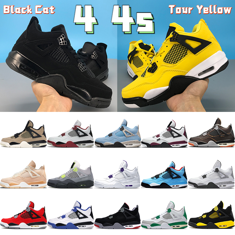 4 4s Sneakers Men Basketball Shoes University Blue Black Cat Tour Yellow Paris Bred Red Thunder White Cement SE Neon Mushroom Designer Trainers US 5.5-13, Bubble wrap packaging
4 4s Sneakers Men Basketball Shoes University Blue Black Cat Tour Yellow Paris Bred Red Thunder White Cement SE Neon Mushroom Designer Trainers US 5.5-13, Bubble wrap packaging