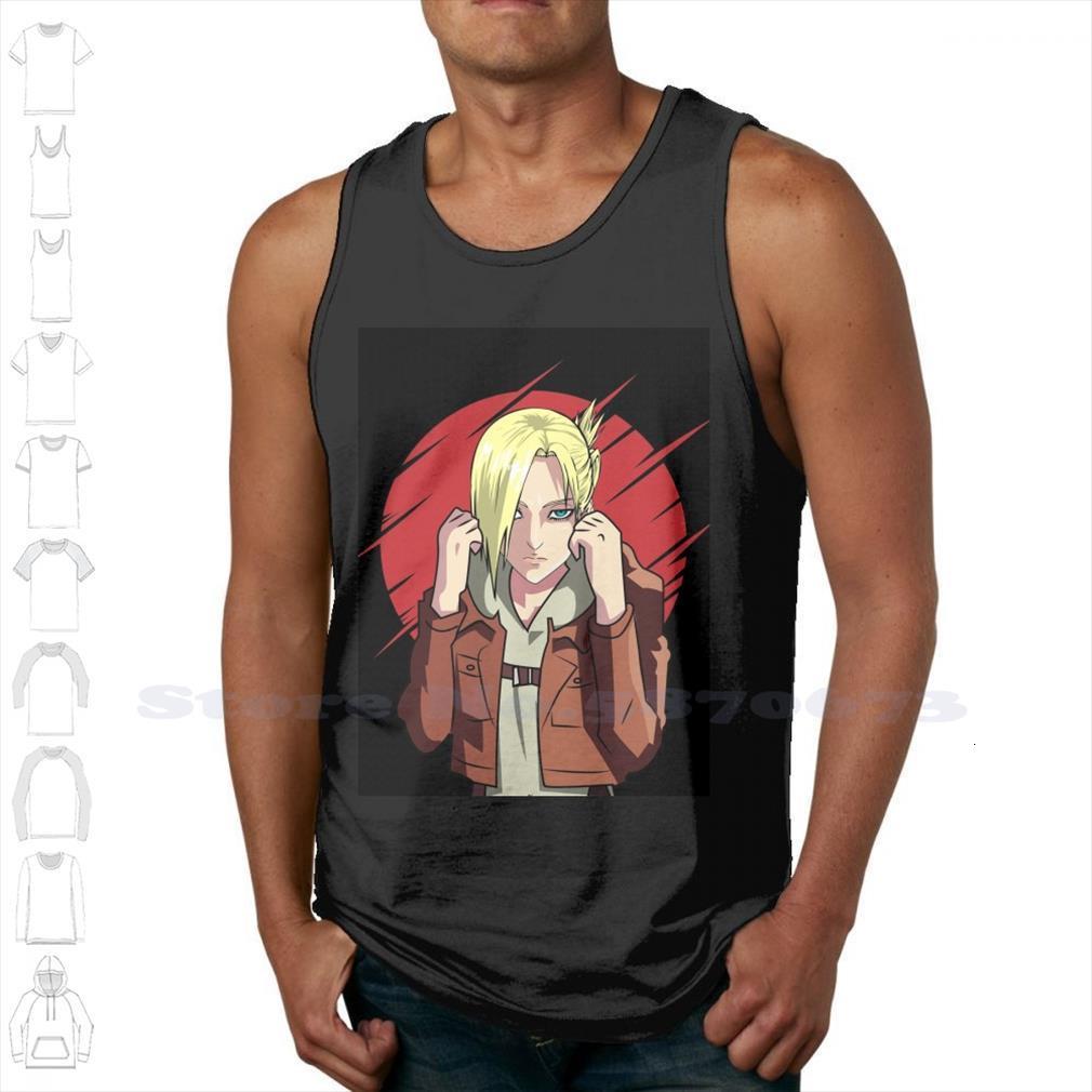 attack on titan anime annie black white sleeveless tank men women female shingeki no, White;black
attack on titan anime annie black white sleeveless tank men women female shingeki no, White;black