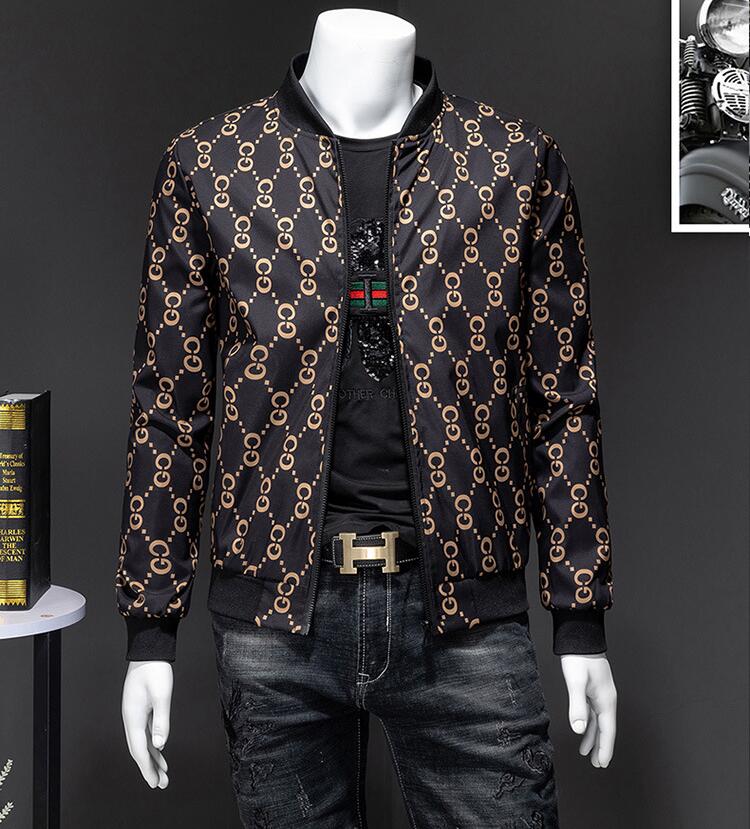 Plus size Fashion Men Jacket Letters Print Slim Fit Bomber Jacket Men's Zipper Windbreaker Jackets Man Casual Coat, W1
Plus size Fashion Men Jacket Letters Print Slim Fit Bomber Jacket Men's Zipper Windbreaker Jackets Man Casual Coat, W1