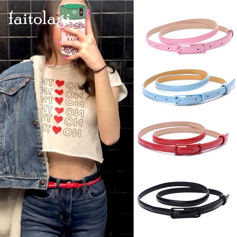 Leather Belts Thin Skinny Ladies Dress Belt Adjustable White Black Brown Women Female Strap Sweet Waistband
Leather Belts Thin Skinny Ladies Dress Belt Adjustable White Black Brown Women Female Strap Sweet Waistband