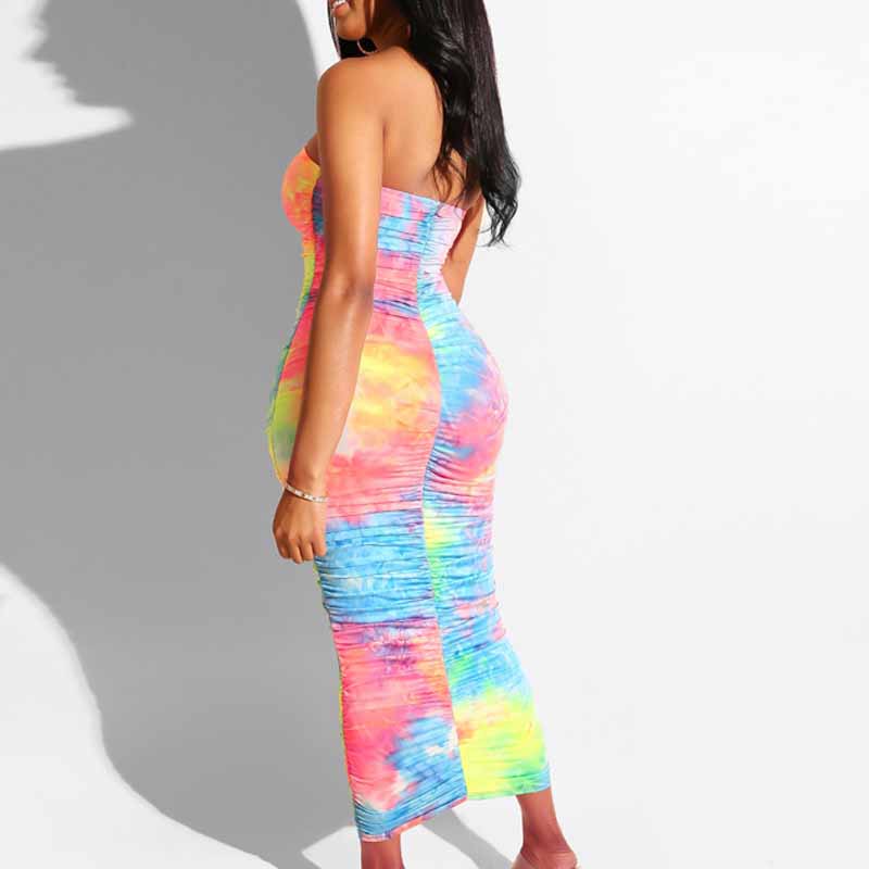 2021normov women club autumn dress colorful pleated long sleeveless strapless dress skinny slim printing ankle-length dress, Black;gray
2021normov women club autumn dress colorful pleated long sleeveless strapless dress skinny slim printing ankle-length dress, Black;gray