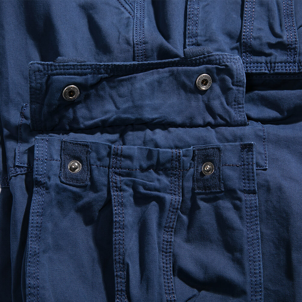 Cargo Pants for Men Black Military Pants Green Army Side Many Pockets Trousers Male Chinos Men Blue Khakis Cotton Trousers Men 210518