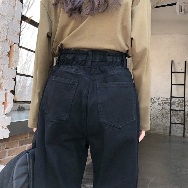 2011jeans women denim hole zipper button pockets loose straight casual trousers korean trendy retro harajuku daily womens streetwear, Blue
2011jeans women denim hole zipper button pockets loose straight casual trousers korean trendy retro harajuku daily womens streetwear, Blue