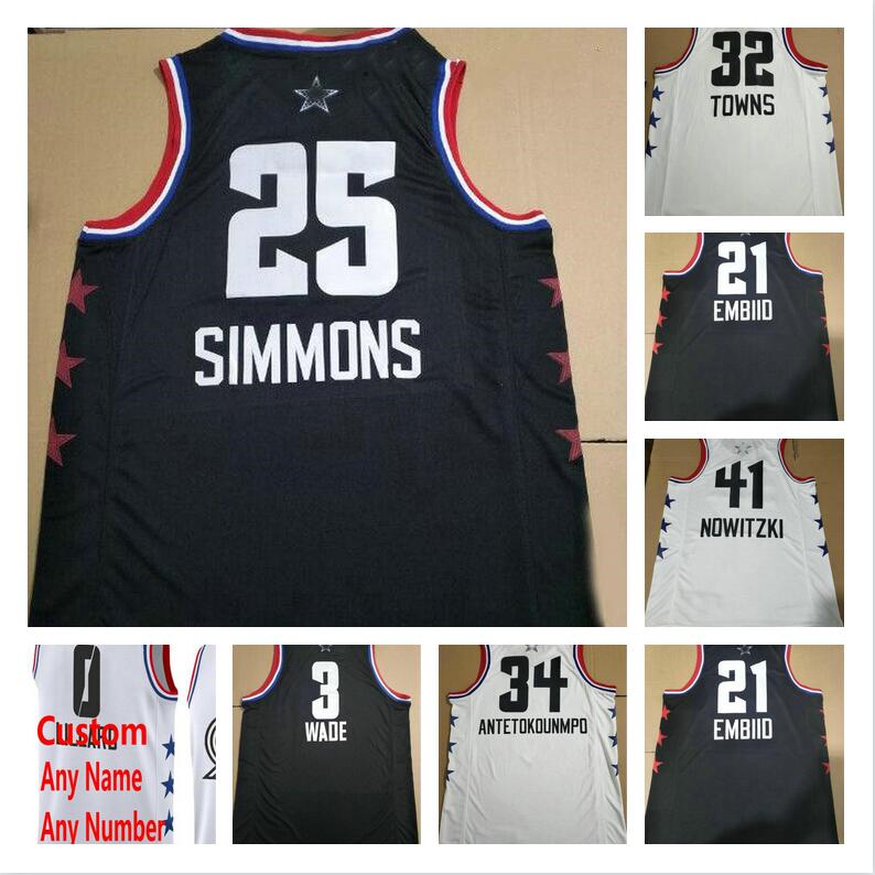 Custom Printed 2019 All-Star Basketball Jerseys Lillard Westbrook Russell Leonard Wade Lowry Derozan Thompson Harden Jokic Walker Men Women, Black;red
Custom Printed 2019 All-Star Basketball Jerseys Lillard Westbrook Russell Leonard Wade Lowry Derozan Thompson Harden Jokic Walker Men Women, Black;red
