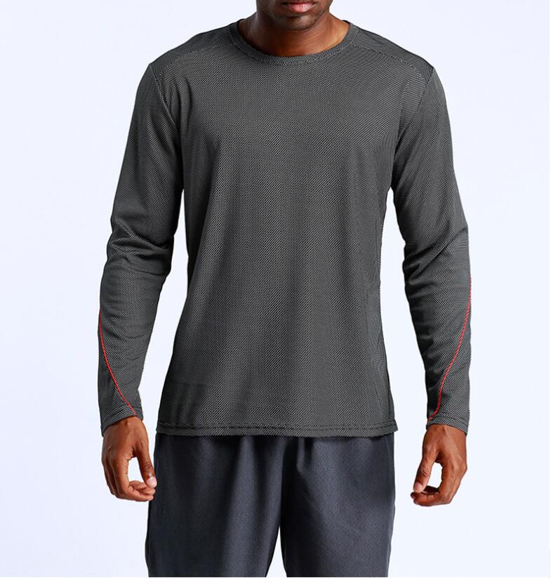 Men's Sports Jogger T Shirts Compression Fitness Long Sleeve Men Tight Quick Dry T-shirt Gym Runing Training Shirt Tops sportswear, Dark gray
Men's Sports Jogger T Shirts Compression Fitness Long Sleeve Men Tight Quick Dry T-shirt Gym Runing Training Shirt Tops sportswear, Dark gray