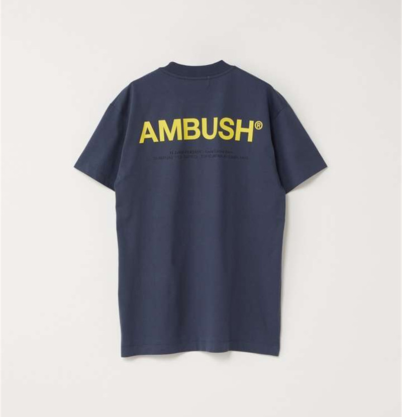AMBUSH pink blue Orange brown 4 new Colour T-Shirt t shirt Wen 11 Height Quality Summer Style AMBUSH New Arrived Top tees
AMBUSH pink blue Orange brown 4 new Colour T-Shirt t shirt Wen 11 Height Quality Summer Style AMBUSH New Arrived Top tees