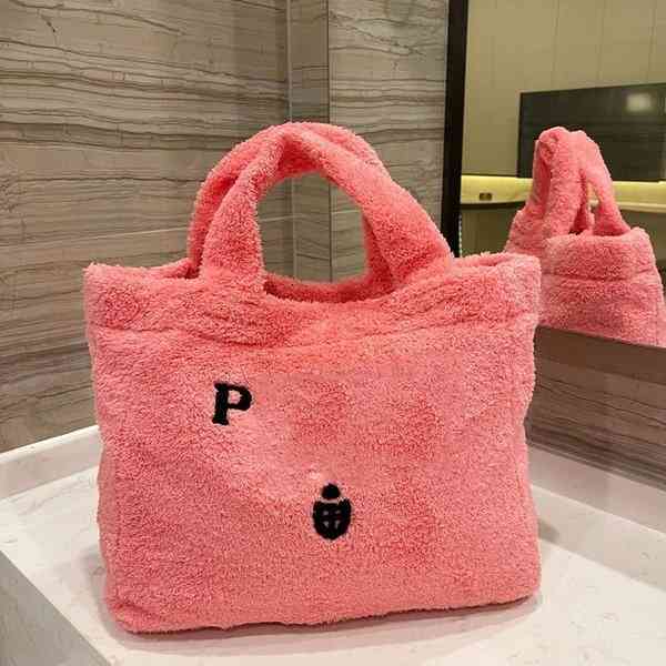 Designer Terry Fabric Tote Bag Fashion Women Handbags Soft Furry Bags Stylish Luxury Shopping Totes Letter Print Shoulderbag Not with Box, Price different
Designer Terry Fabric Tote Bag Fashion Women Handbags Soft Furry Bags Stylish Luxury Shopping Totes Letter Print Shoulderbag Not with Box, Price different