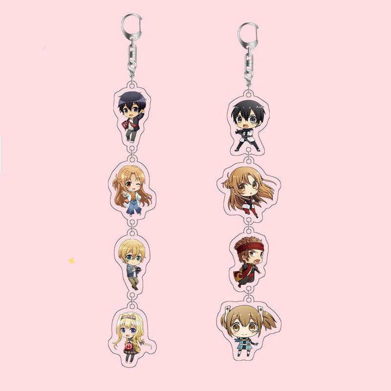 Keychains Sword Art Online Long Acrylic Figure Anime Chinese Women Key Ring Keychain For Car Bag Child Gift Drop
Keychains Sword Art Online Long Acrylic Figure Anime Chinese Women Key Ring Keychain For Car Bag Child Gift Drop