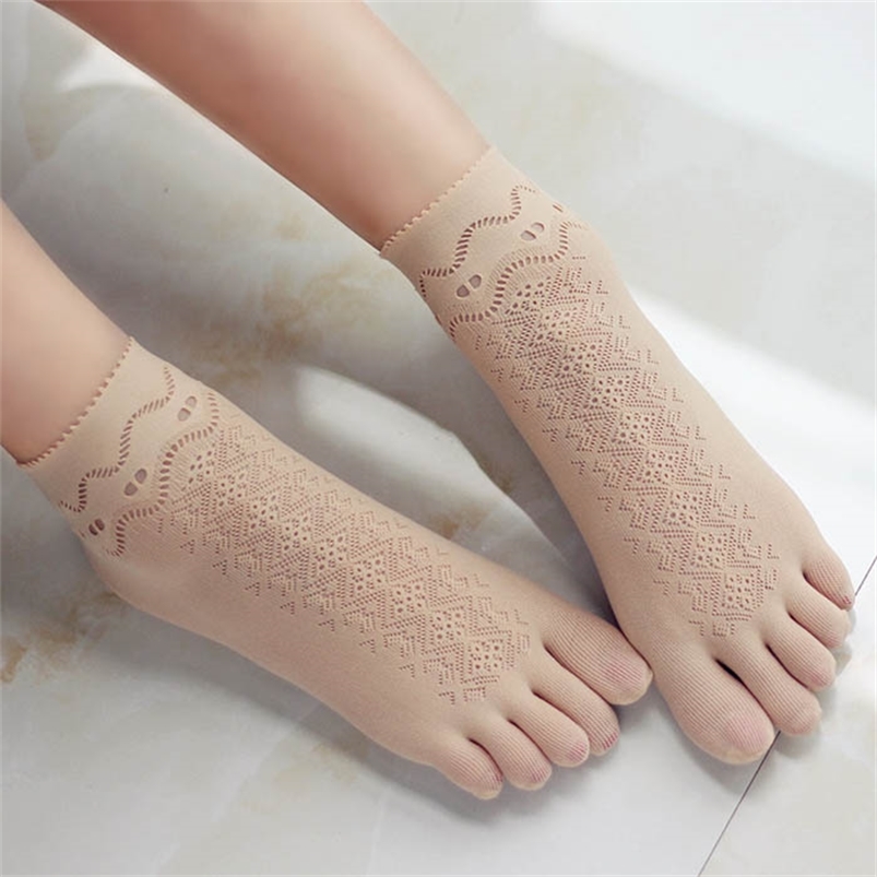 5 Pairs Five Finger Socks Summer Thin Women's 5 Finger Lace Socks With Separate Toes 210720, Beige
5 Pairs Five Finger Socks Summer Thin Women's 5 Finger Lace Socks With Separate Toes 210720, Beige