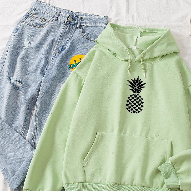 kpop aesthetic girls cotton women hoodie harajuku ulzzang loves pineapple printed hiphop streetwear lady, Black
kpop aesthetic girls cotton women hoodie harajuku ulzzang loves pineapple printed hiphop streetwear lady, Black