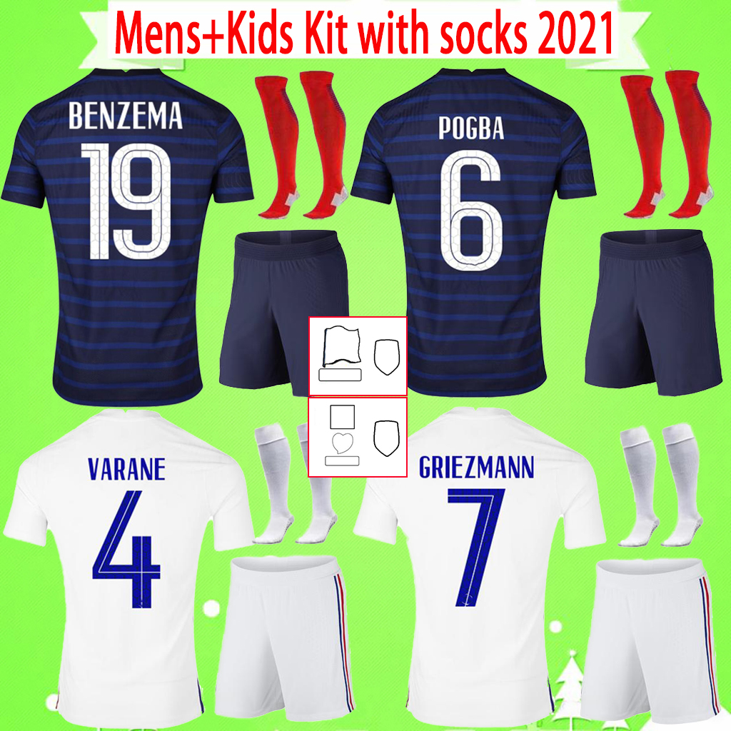 Mens + Kids Kit with socks 2020 2021 child soccer jerseys boys sets MBAPPE maillot de foot HERNANDEZ VARANE GIROUD THAUVIN KANTE POGBA footb, Black;yellow
Mens + Kids Kit with socks 2020 2021 child soccer jerseys boys sets MBAPPE maillot de foot HERNANDEZ VARANE GIROUD THAUVIN KANTE POGBA footb, Black;yellow