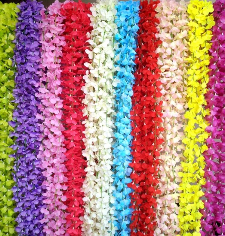 Wreaths Festive Supplies & Garden Drop Delivery 2021 110Cm Wisteria Decor 6 Colors Artificial Decorative Flowers Garlands Party Wedding Home, White
Wreaths Festive Supplies & Garden Drop Delivery 2021 110Cm Wisteria Decor 6 Colors Artificial Decorative Flowers Garlands Party Wedding Home, White