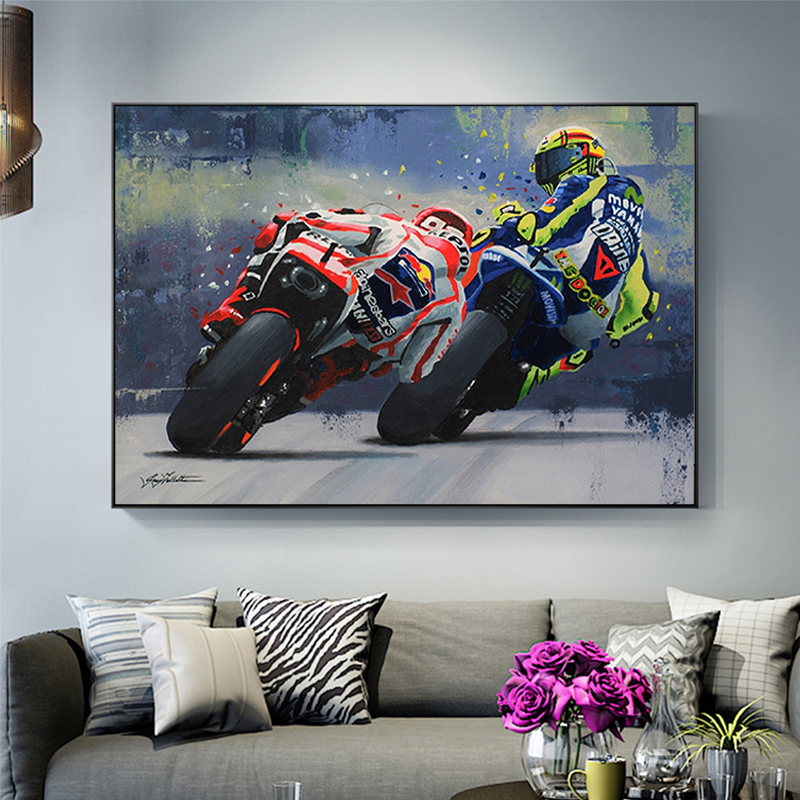 Abstract Oil Prints Poster Motorcycle Canvas Painting Posters Print Cuadros Wall Art Picture for Living Room Home Decoration
Abstract Oil Prints Poster Motorcycle Canvas Painting Posters Print Cuadros Wall Art Picture for Living Room Home Decoration