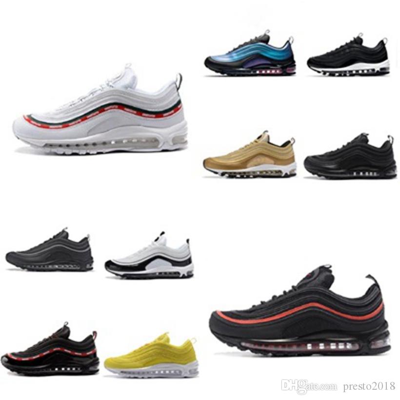 97 Boots mens running shoes triple black white 97s silver throwback future bred game royal men women air cushion sports sneakers
97 Boots mens running shoes triple black white 97s silver throwback future bred game royal men women air cushion sports sneakers
