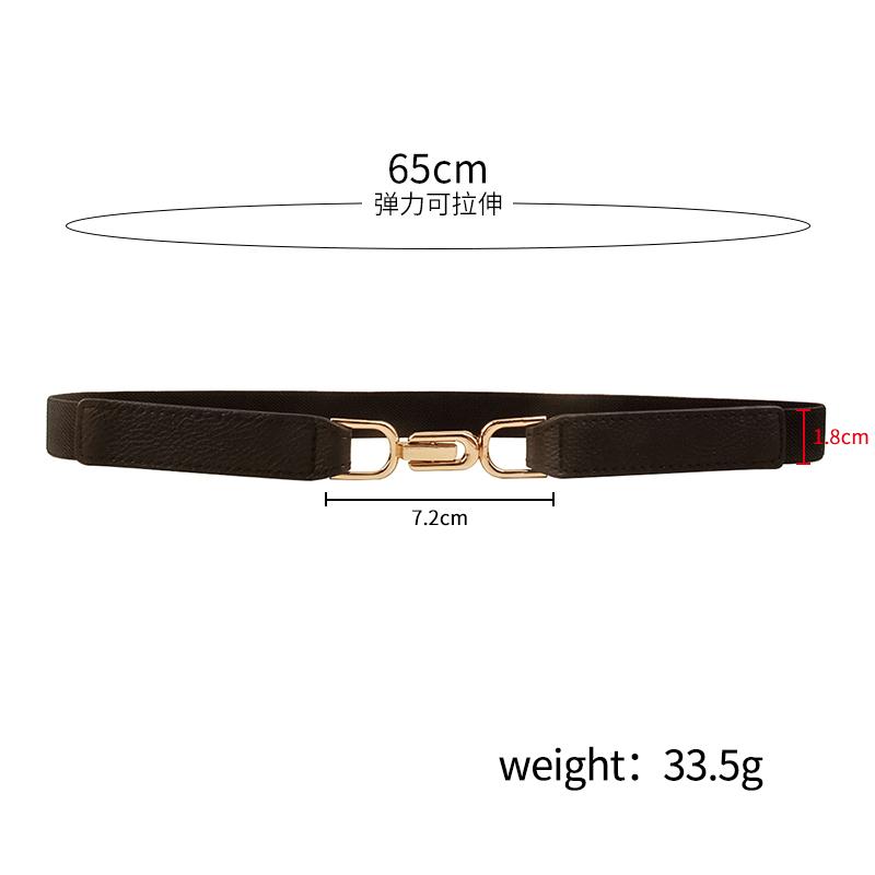 New product Belts Elastic Belt Accessories Women's Joker Girdle Fashionable Black Minimalist Suit Corset
New product Belts Elastic Belt Accessories Women's Joker Girdle Fashionable Black Minimalist Suit Corset