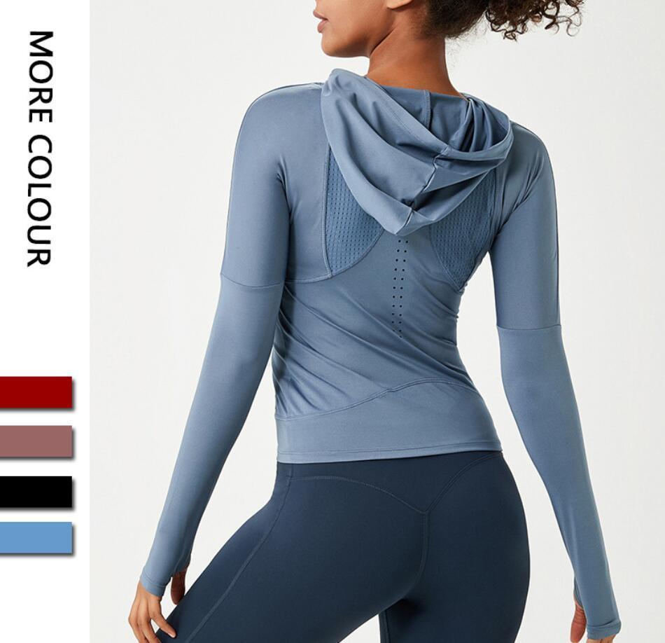 Women's Sports Top Long Sleeve Yoga Dress Slim Casual Workout Hoodie Quick Drying Breathable Tights Running Fitness Gym Clothes Women Shirt, Grey blue
Women's Sports Top Long Sleeve Yoga Dress Slim Casual Workout Hoodie Quick Drying Breathable Tights Running Fitness Gym Clothes Women Shirt, Grey blue