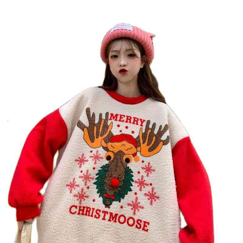 women's sweaters suéter feminino grande de natal, blusas soltas japonesas com manga longa, escolares da moda para meninas e alças, py34, White;black
women's sweaters suéter feminino grande de natal, blusas soltas japonesas com manga longa, escolares da moda para meninas e alças, py34, White;black