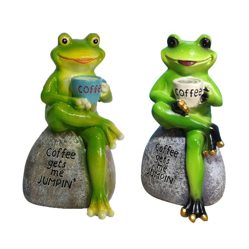 Frogs Figurines Sculpture Home Garden Table Top Desk Decoration Gift Decorations
Frogs Figurines Sculpture Home Garden Table Top Desk Decoration Gift Decorations