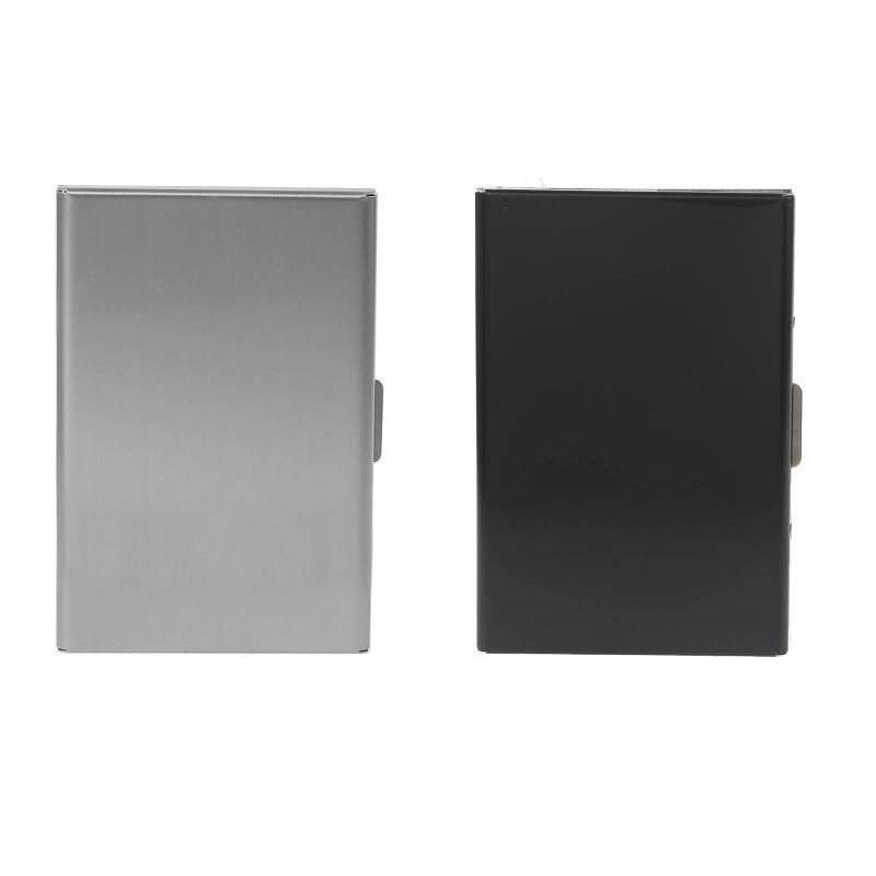 Card Holders D0LF Stainless Steel Case Metal ID Cards Blocking Signals Wallets Business Holder For Women Men, Black
Card Holders D0LF Stainless Steel Case Metal ID Cards Blocking Signals Wallets Business Holder For Women Men, Black