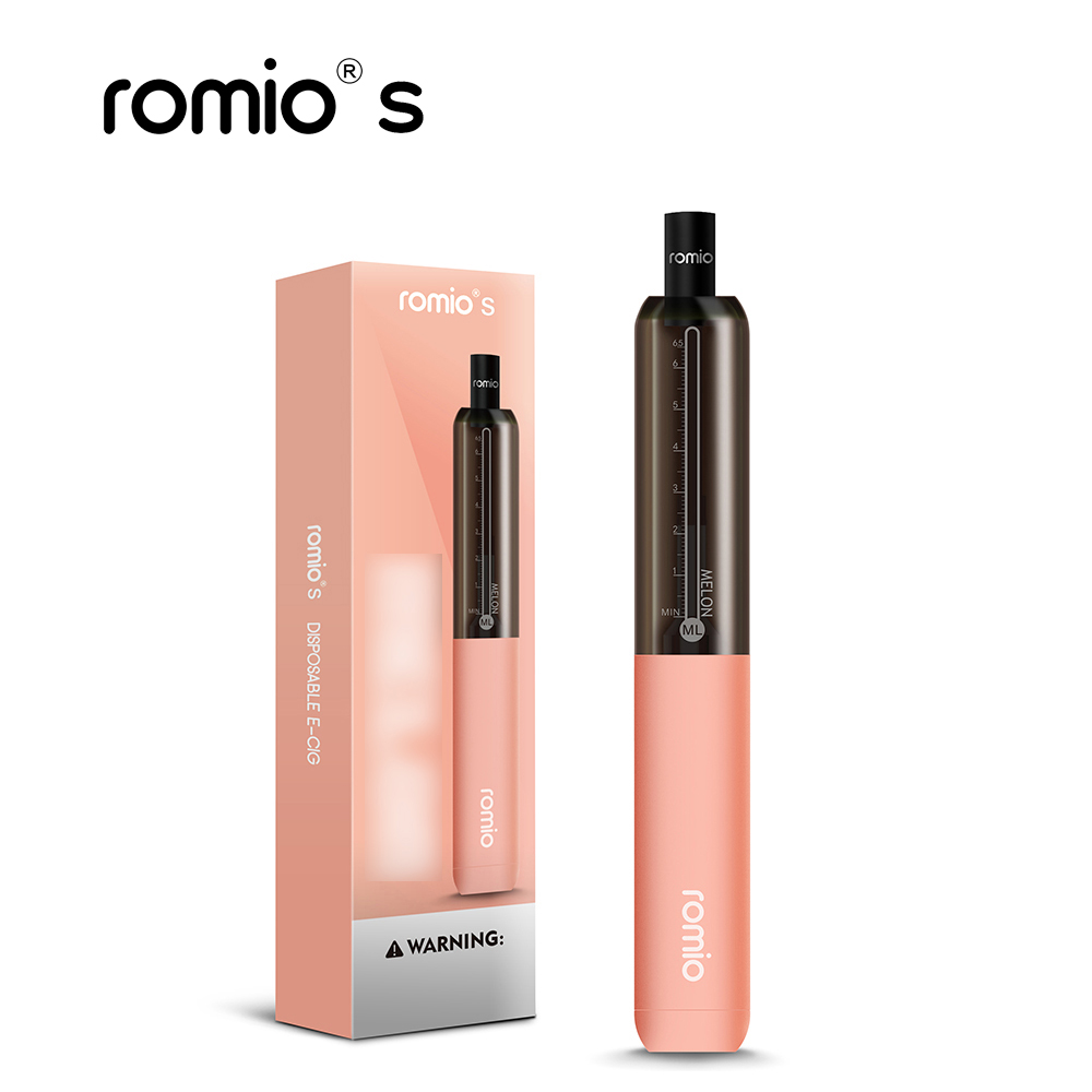Romio Cylinder Disposable Vape E Cigarette Kits 500mAh Battery 2000 Puffs 6.5ml Pod Capacity 2% Level Mesh Coil Draw Activated 1.2 ohm Resis
Romio Cylinder Disposable Vape E Cigarette Kits 500mAh Battery 2000 Puffs 6.5ml Pod Capacity 2% Level Mesh Coil Draw Activated 1.2 ohm Resis
