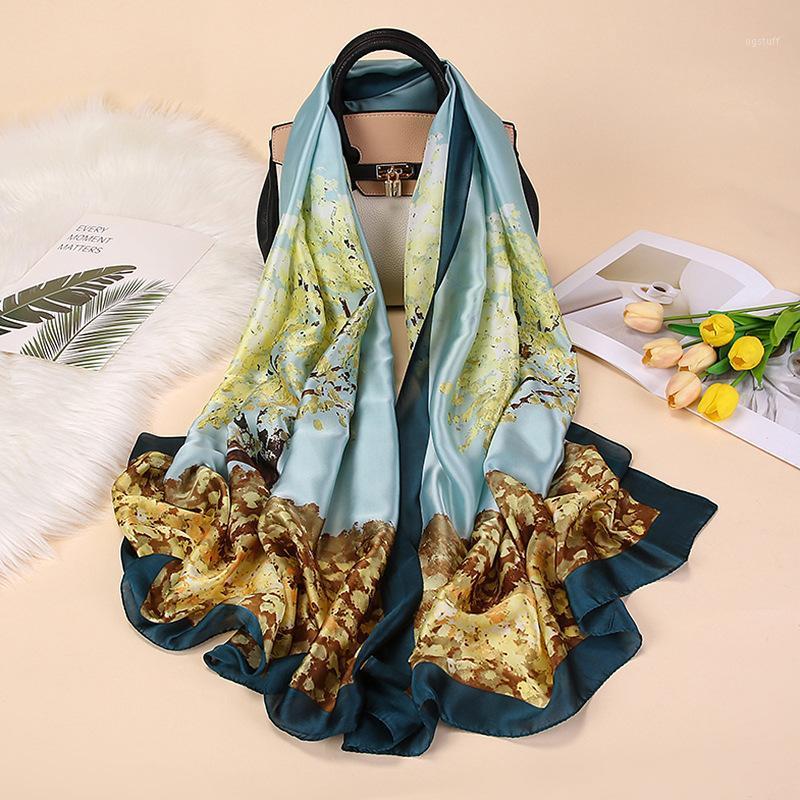 Scarves European And American Women's Printed Shawls, Breathable Shade, Fashionable Thin Silk Scarves, Are Sold So Diverse Beautiful, Blue;gray
Scarves European And American Women's Printed Shawls, Breathable Shade, Fashionable Thin Silk Scarves, Are Sold So Diverse Beautiful, Blue;gray