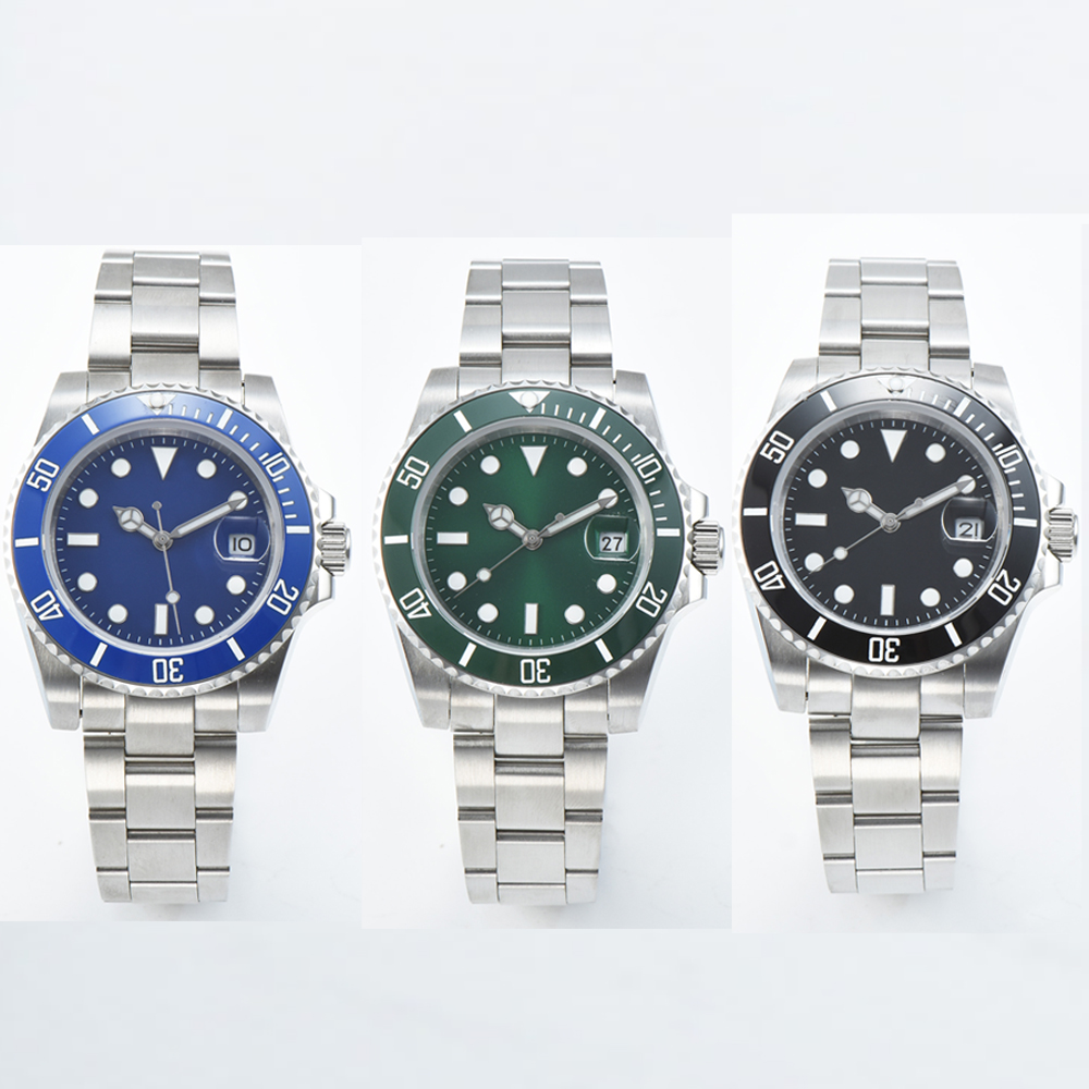 WITH BOX waterproof Mens Watches Ceramic Bezel full Stainless Steel Automatic Mechanics 2813 Movment Green reloj de lujo Sapphire Watch, Black
WITH BOX waterproof Mens Watches Ceramic Bezel full Stainless Steel Automatic Mechanics 2813 Movment Green reloj de lujo Sapphire Watch, Black