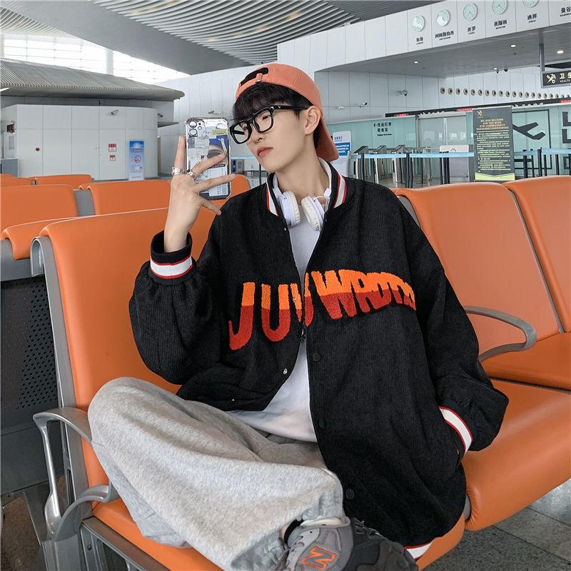 Men's Jackets Autumn Casual Alphabet Embroidery Baseball Uniform Jacket Male Korean Style Trend Loose Fashion Men, Black;brown
Men's Jackets Autumn Casual Alphabet Embroidery Baseball Uniform Jacket Male Korean Style Trend Loose Fashion Men, Black;brown