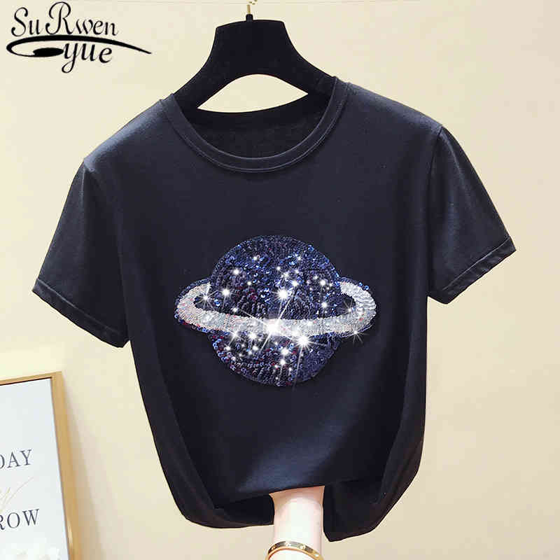 Cotton White Tshirt Casual Black Tee Shirt Femme Summer Women Tops Fashion Short Sleeve Vintage Female T-shirt 4887 50 210521
Cotton White Tshirt Casual Black Tee Shirt Femme Summer Women Tops Fashion Short Sleeve Vintage Female T-shirt 4887 50 210521