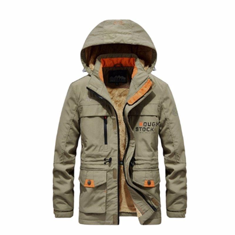 Men's Jackets Fur Hooded Cargo Bomber Coats Winter Jacket Men Thick Wool Liner Warm Streetwear Army Parka Multi-pocket Windbreaker
Men's Jackets Fur Hooded Cargo Bomber Coats Winter Jacket Men Thick Wool Liner Warm Streetwear Army Parka Multi-pocket Windbreaker