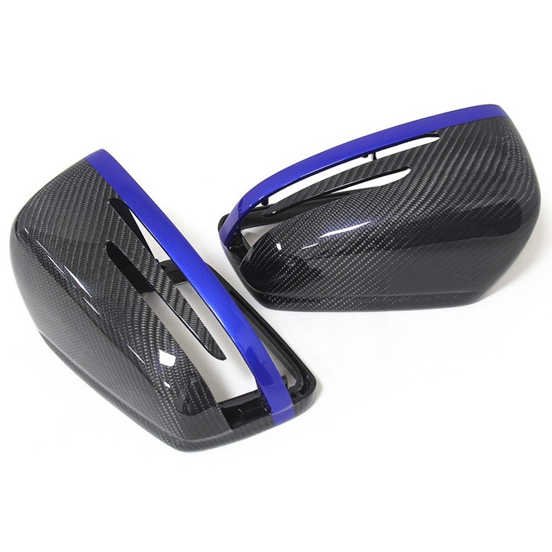 Carbon Fiber ABCES Grade CLA CLS GLK GLA Grade W204 Carbon Fiber Rearview Mirror Housing