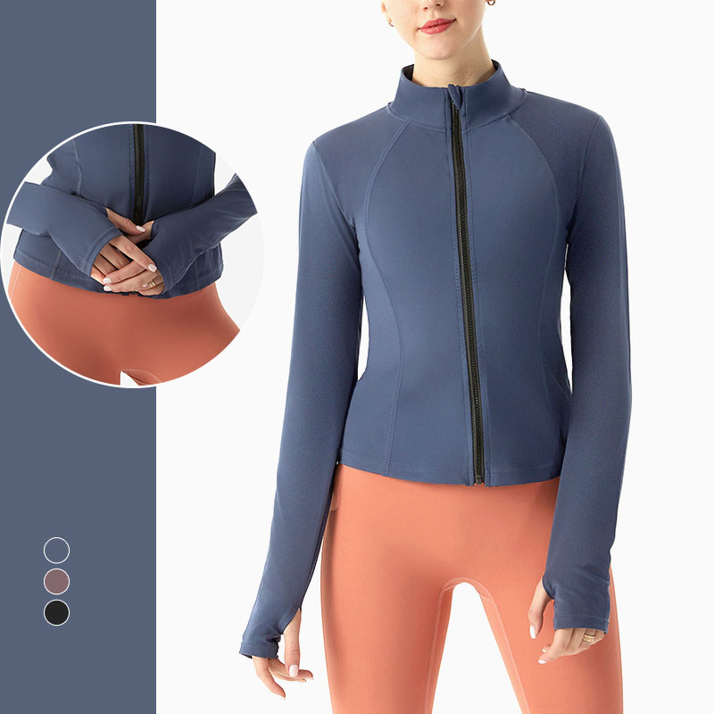 Long Sleeve Yoga Shirt Fitness Workout Sport Tops Gym Clothing Women Exercise Running Quick Dry Zipper Yoga Suit Coat Sportswear, Black;red
Long Sleeve Yoga Shirt Fitness Workout Sport Tops Gym Clothing Women Exercise Running Quick Dry Zipper Yoga Suit Coat Sportswear, Black;red