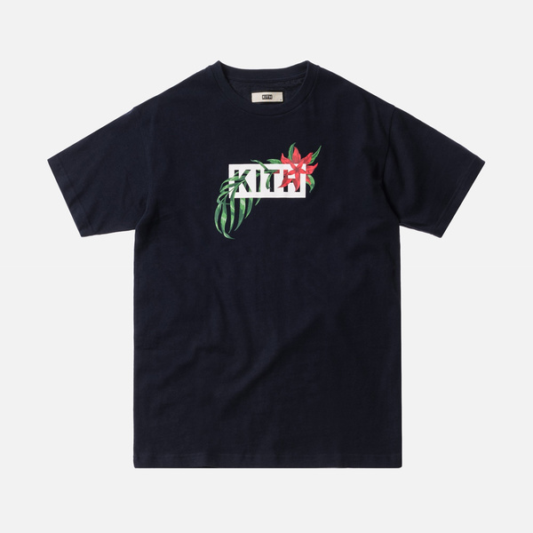 Men and women in Bloom Classic flower printed short-sleeved T-shirts kith summer cotton round neck loose street half-sleeved tees, White
Men and women in Bloom Classic flower printed short-sleeved T-shirts kith summer cotton round neck loose street half-sleeved tees, White