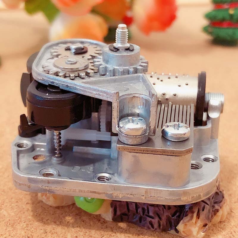 DIY music box mechanism with center rotating shaft outputM3 left thread Christmas gifts unusual gift 2103195220813