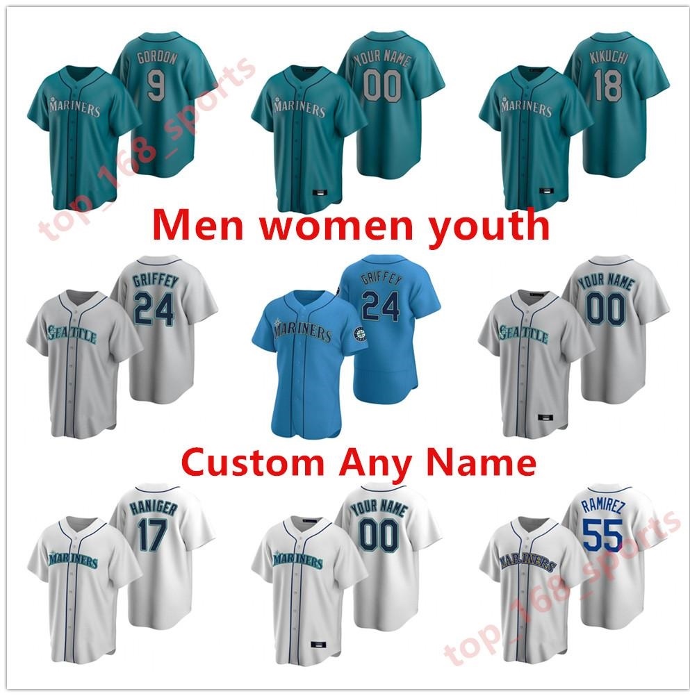 2021 Seattle Men Women kids Ken Griffey Jr. baseball Jerseys Suzuki Ichiro Felix Hernandez Edgar Martinez Mitch Haniger Kyle Seager Marco Gonzales Mariners jersey, As pic
2021 Seattle Men Women kids Ken Griffey Jr. baseball Jerseys Suzuki Ichiro Felix Hernandez Edgar Martinez Mitch Haniger Kyle Seager Marco Gonzales Mariners jersey, As pic