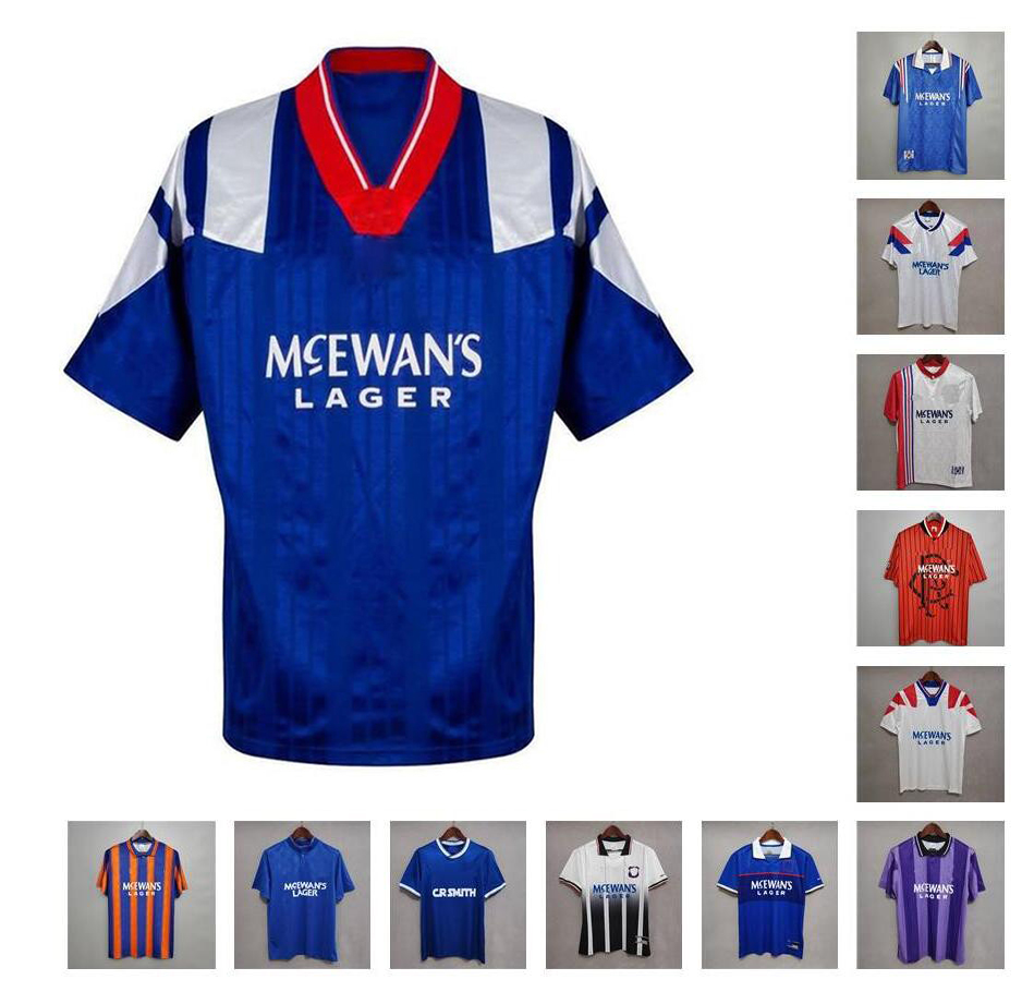87 90 92 94 96 97 99 01 08 Glasgow Rangers fc Retro soccer jerseys 20 21 GERRARD GASCOIGNE LAUDRUP FOOTBALLS Shirts MCCOIST football Uniforms BLUE, Black;yellow
87 90 92 94 96 97 99 01 08 Glasgow Rangers fc Retro soccer jerseys 20 21 GERRARD GASCOIGNE LAUDRUP FOOTBALLS Shirts MCCOIST football Uniforms BLUE, Black;yellow