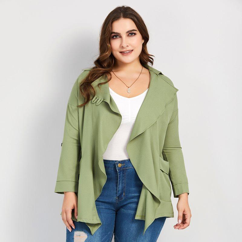 women's trench coats women casual army green fall elegant plus size loose thin notched lapel plain female fashion office lady overcoats, Tan;black
women's trench coats women casual army green fall elegant plus size loose thin notched lapel plain female fashion office lady overcoats, Tan;black