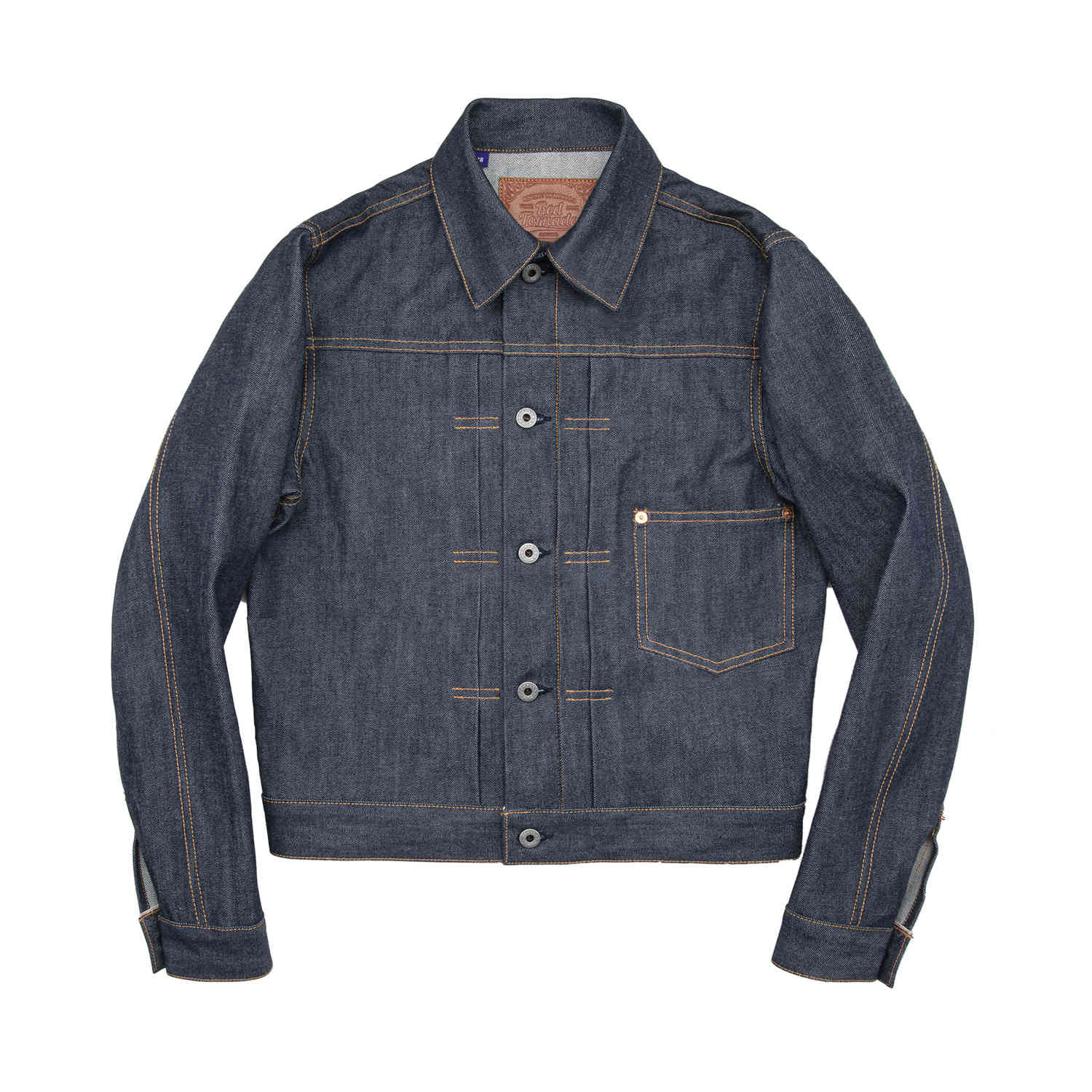 downs Red Tornado Type 1 506XX Jeans Jacket 14oz Raw Denim Men Rider Outerwear Short, Black
downs Red Tornado Type 1 506XX Jeans Jacket 14oz Raw Denim Men Rider Outerwear Short, Black