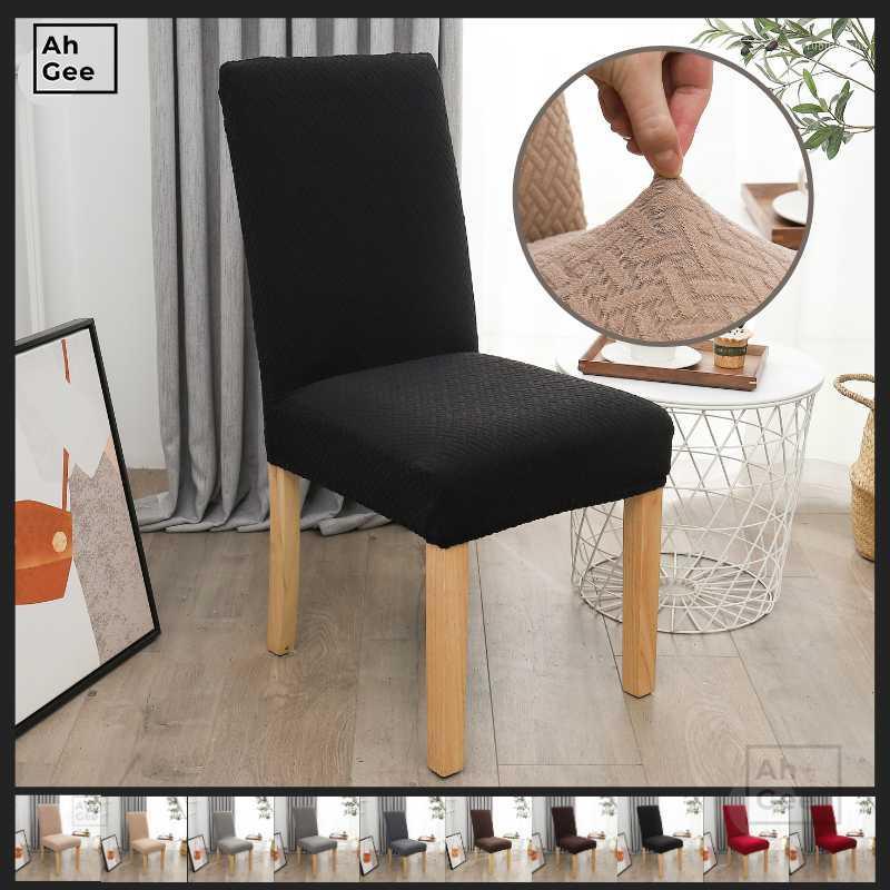 Solid Cushion Cover Jacquard Chair Covers Elastic Stretch For Dining Room Spandex Slipcover Case Chairs Kitchen
Solid Cushion Cover Jacquard Chair Covers Elastic Stretch For Dining Room Spandex Slipcover Case Chairs Kitchen
