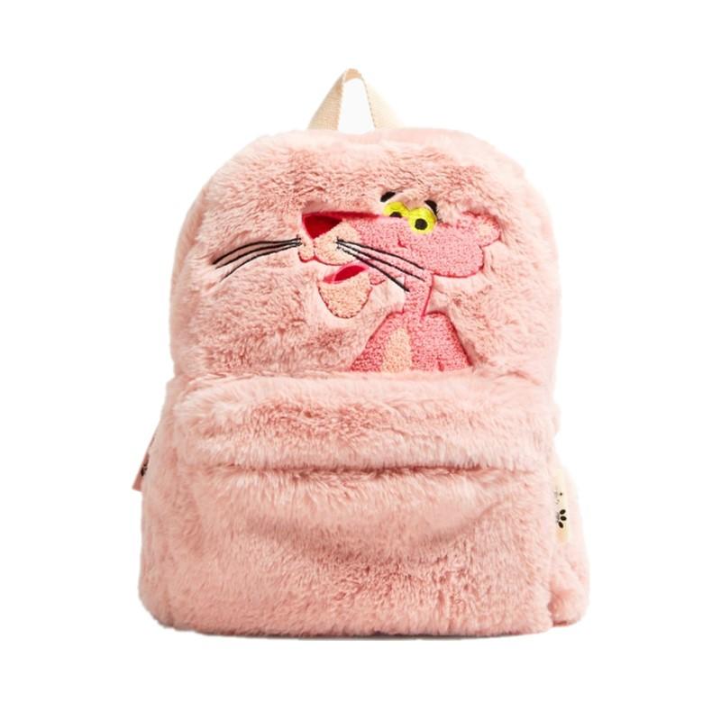 Backpack Cute Cartoon Pink Panther Plush For Woman Girls School Bags Leopard Children Grils Gifts
Backpack Cute Cartoon Pink Panther Plush For Woman Girls School Bags Leopard Children Grils Gifts