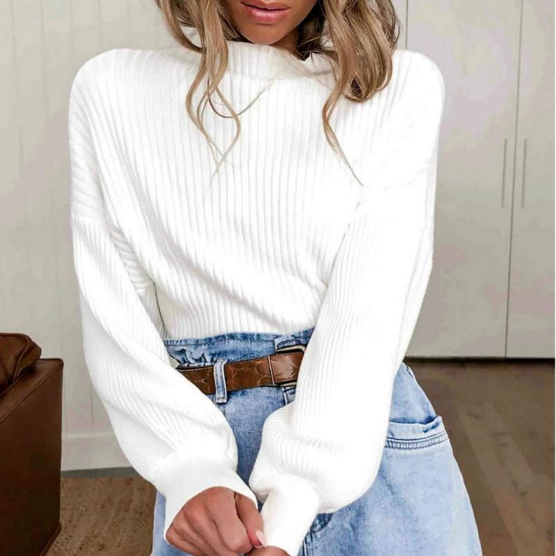 Women' Sweaters Fashion Women Streetwear Turtleneck White Knitted Sweater Long Sleeve Street Pullover Casual Tops Elegant Warm Cl
Women' Sweaters Fashion Women Streetwear Turtleneck White Knitted Sweater Long Sleeve Street Pullover Casual Tops Elegant Warm Cl