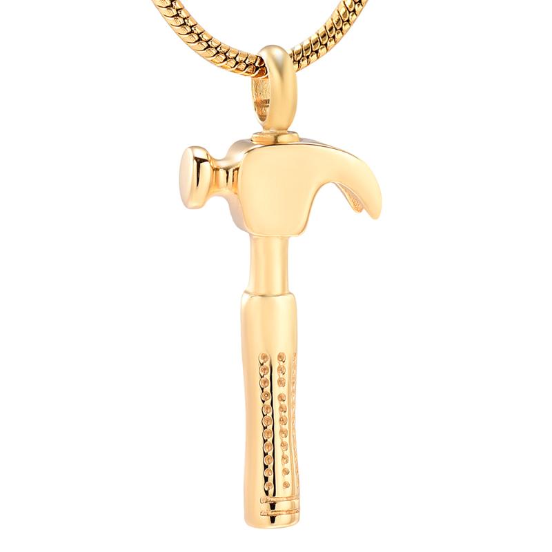 Pendant Necklaces LKJ10521 Claw Hammer Cremation For Human Ash Holder Cool Necklace Stainless Steel Material Keepsake Jewelry, Silver
Pendant Necklaces LKJ10521 Claw Hammer Cremation For Human Ash Holder Cool Necklace Stainless Steel Material Keepsake Jewelry, Silver