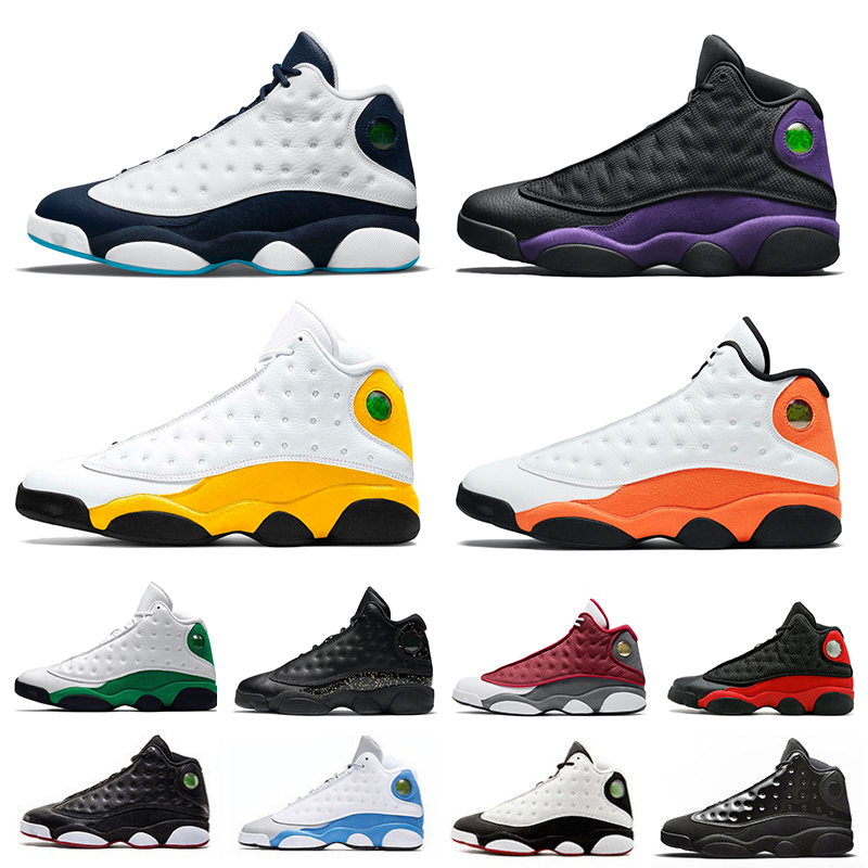 Jumpman 13 mens basketball shoes Retro 13s Del Sol Court Purple Obsidian Starfish Dark Powder Blue Red Flint bred Black Cat men trainer sports sneakers 40-47, Pay for box
Jumpman 13 mens basketball shoes Retro 13s Del Sol Court Purple Obsidian Starfish Dark Powder Blue Red Flint bred Black Cat men trainer sports sneakers 40-47, Pay for box